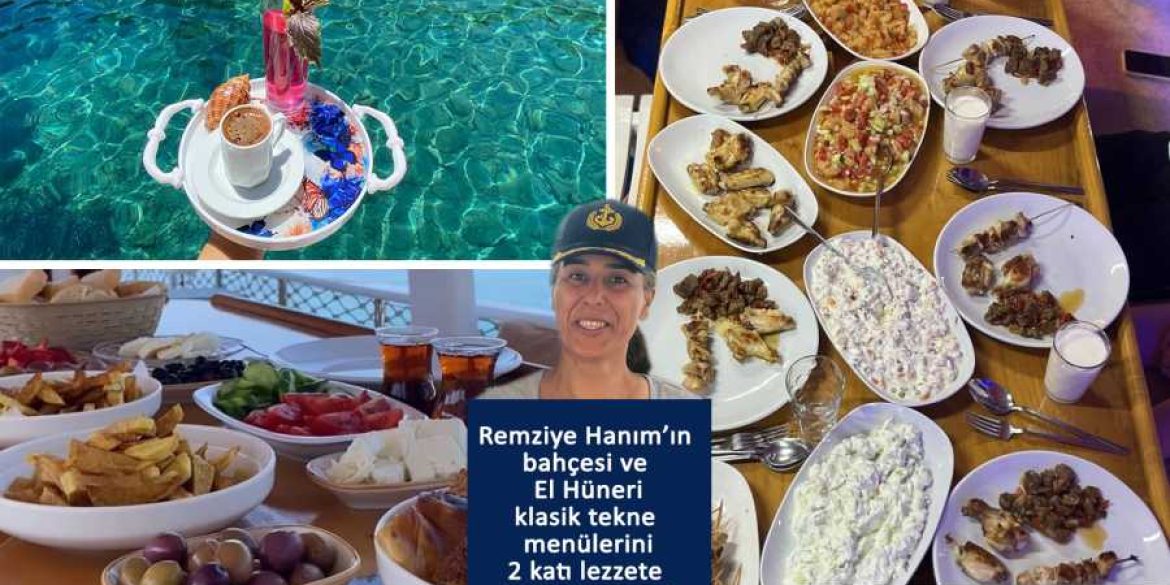 datça tekne turu menülerinde ne var