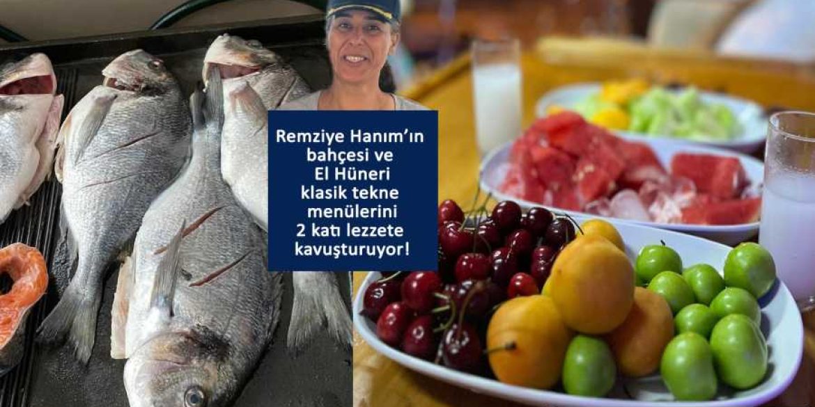 datça tekne turlarında ne yenir