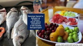 datça tekne turlarında ne yenir